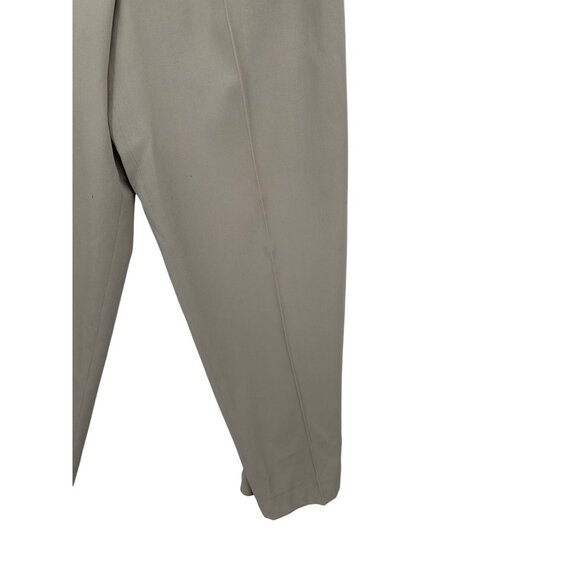 Talbots Pleated‎ Front Pants Womens Size 12 Beige Corpcore Neutral Capsule FLAW - Picture 11 of 14